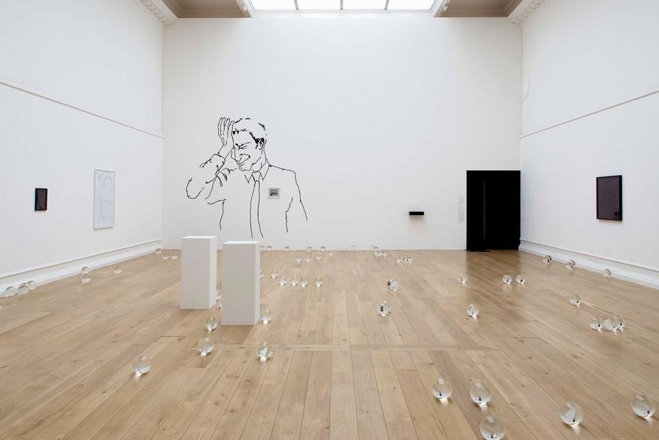 Ryan Gander, <i>Heralded as the New Black</i>, 
installation view, South London Gallery, 2008.
Photo: Andy Keate
