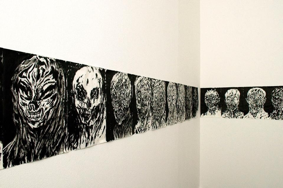 Mat Brinkman, Untitled
2009, ink on rice paper.
Courtesy the artist