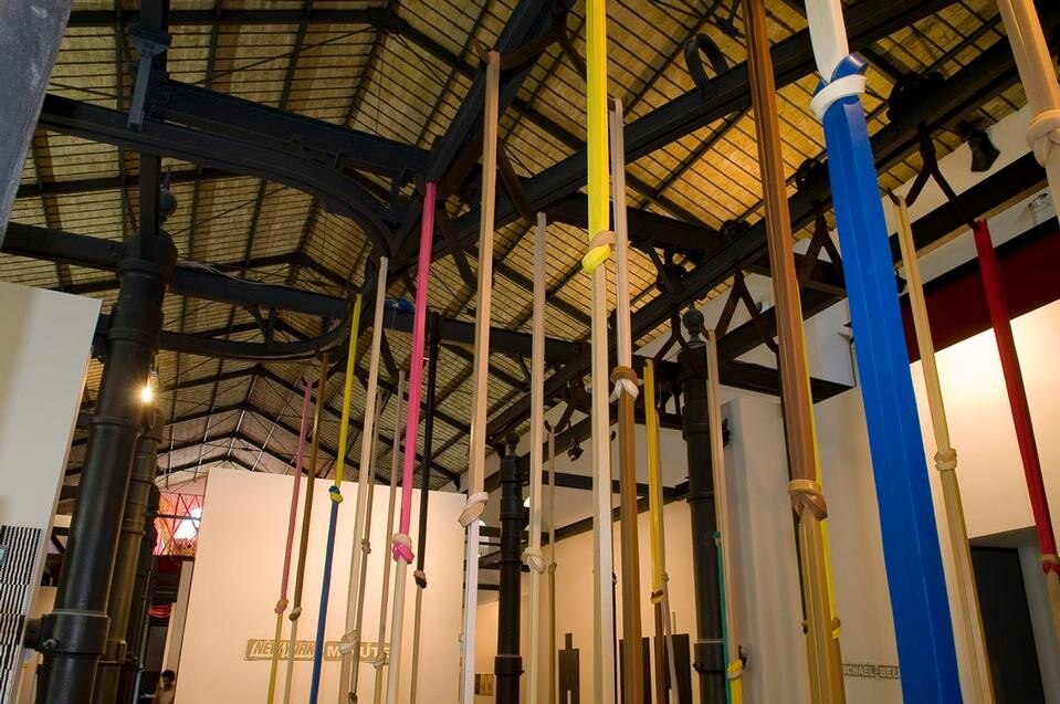 Martha Friedman, Rubber Band Sculpture

2008, hand cast silicone with pigment.

Courtesy of the artist and Wallspace, NY