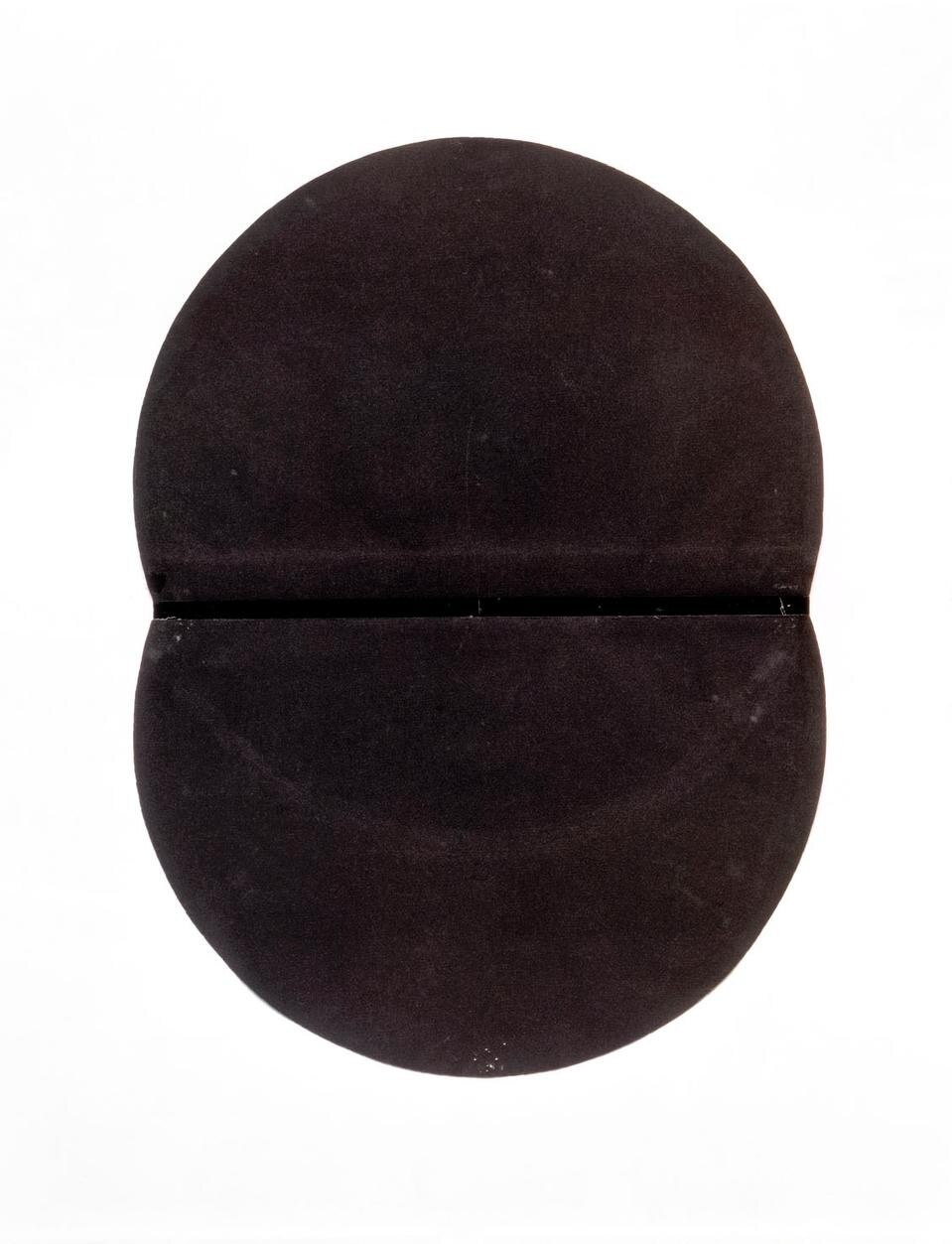 <i>Study for "White Plaque: Bridge Arch and Reflection” 1951</i><br>
Collage on paper<br>
20 1/4 x 14 1/4 inches (51.4 x 36.2 cm)<br>
Museum of Modern Art, New York, <br>gift of the artist in honor of
Mr. & Mrs. Joseph Pulitzer, Jr.<br>
Photo courtesy Harvard University Art Museums