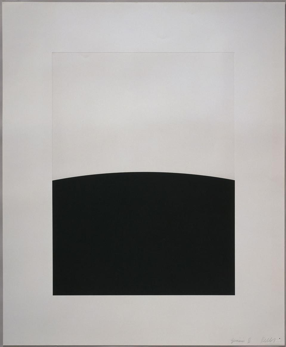<i>Cluny 1973-76</i><br>
Lithograph with debossing on 300-gram Rives BFK paper<br>
41 x 34 inches (104.1 x 86.4 cm)<br>
Edition of 16<br>
Photo and artwork (c) Ellsworth Kelly and Gemini G.E.L. LLC