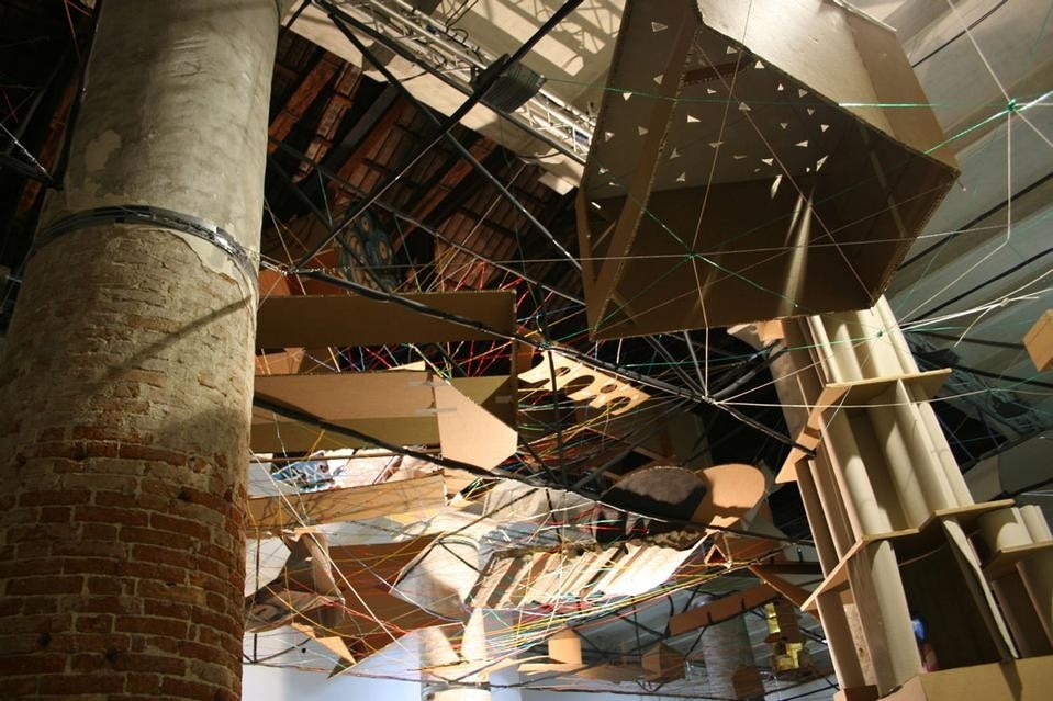 yona friedman, Ville spatiale, Venice 2009 - domus yona friedman, Ville spatiale, Venice 2009 - domus