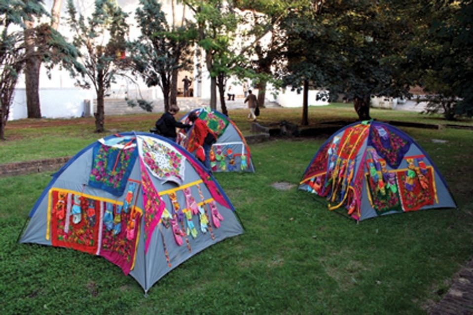 Lucy+Jorge Orta, Roma Preview Pavilion, 11th Venice Architecture Biennale, 2008 