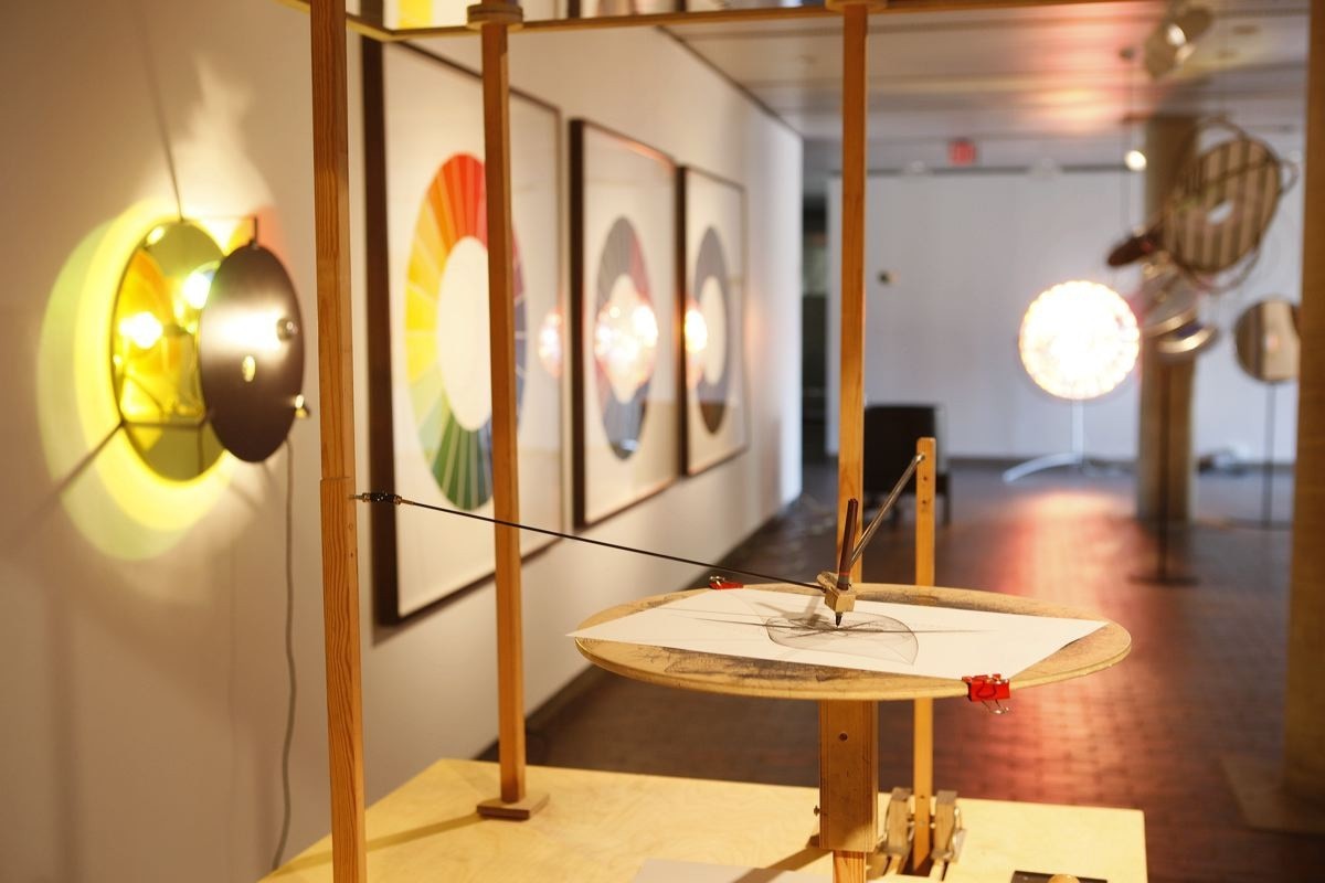 Olafur Eliasson's "The endless study" (2005). photograph by Iwan Baan. Olafur Eliasson's "The endless study" (2005). photograph by Iwan Baan.