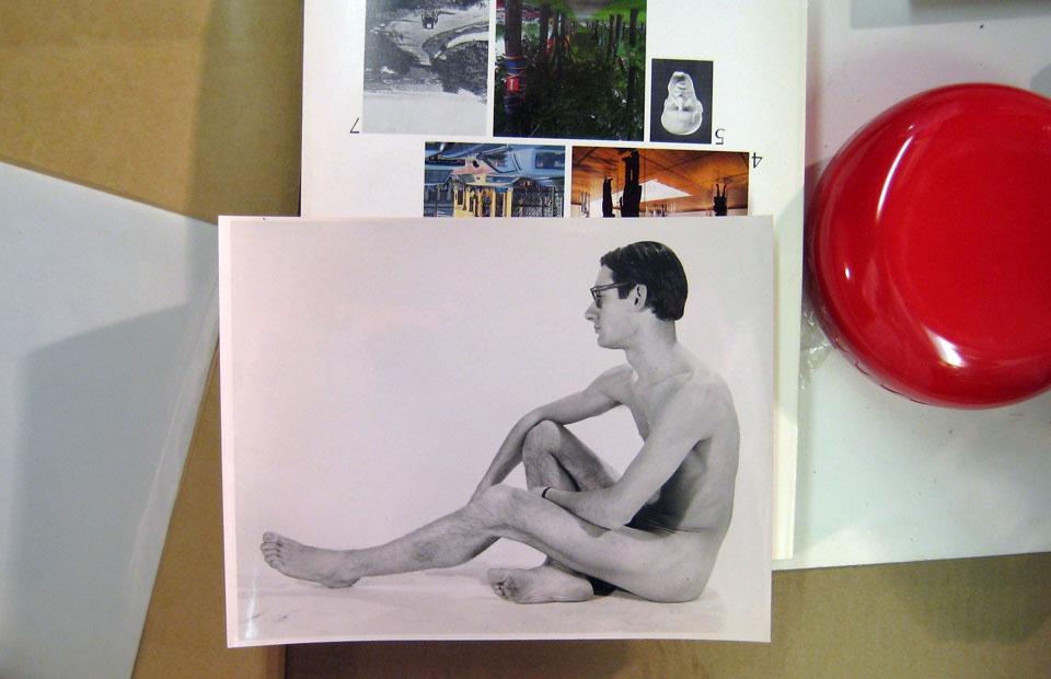 The original photo used for the <i>A Home is not a House collage</i> (1965), still from the video <i>François Dallegret: Spring Cleaning,</i> 2008.