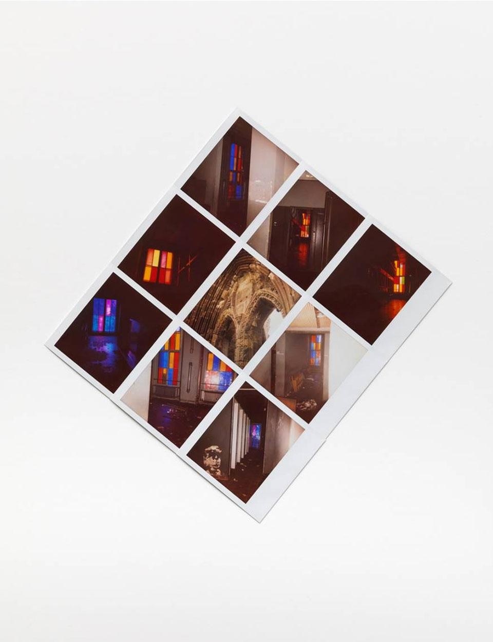 Cyprien Gaillard, <i>01–04. Geographical Analogies,</i> 2006-2011, mixed media, 65 x 48 x 10 cm (framed). © Cyprien Gaillard. Courtesy of Galerie & Bugada Cargnel, Paris/Sprüth Magers, Berlin and London/Laura Bartlett Gallery, London.