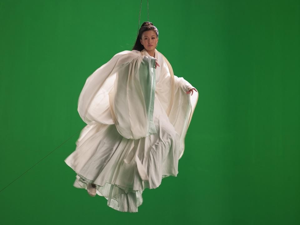 <em>Green Screen Goddess (Ten Thousand Waves)</em>, 2010. Courtesy of the artist, Metro Pictures, New York and Victoria Miro Gallery, London 
