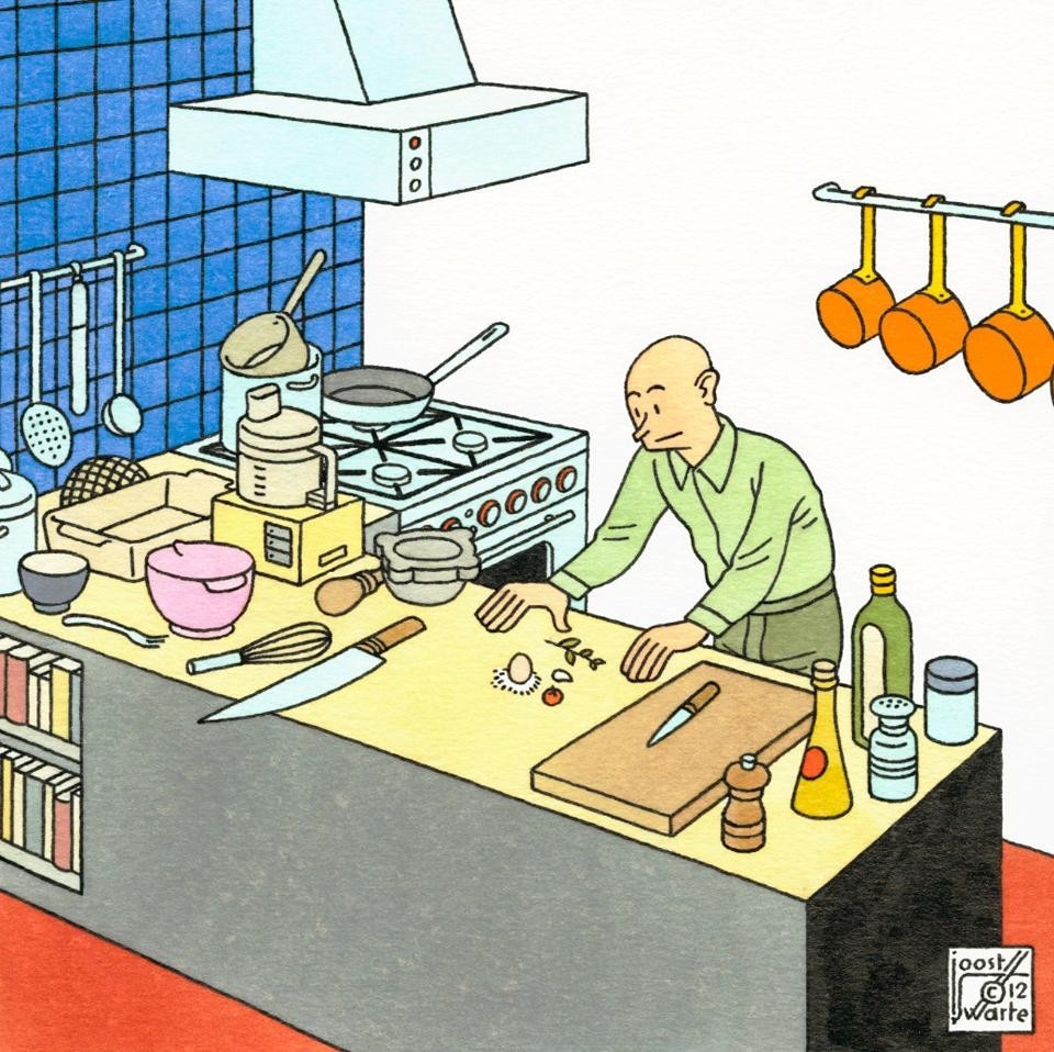 Joost Swarte, <em>La Cucina</em>, 2012