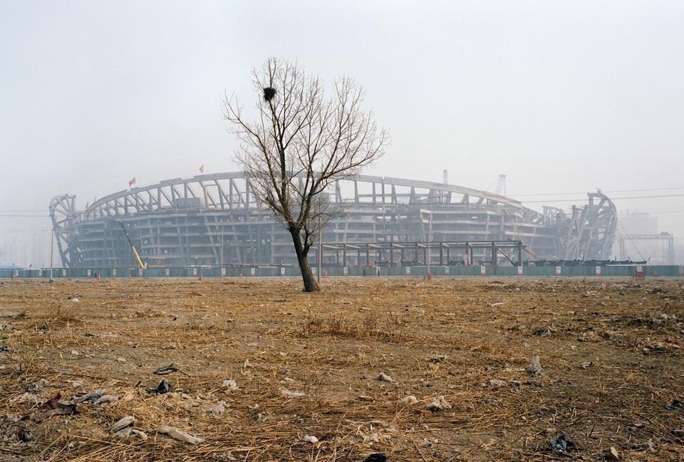 Top: <em>June</em>, 1994. Above:<em>Olympic Stadium</em>, 2005-2008