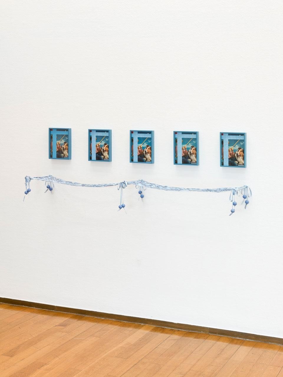 <em>Collie (Blue Bars)</em>, 2012