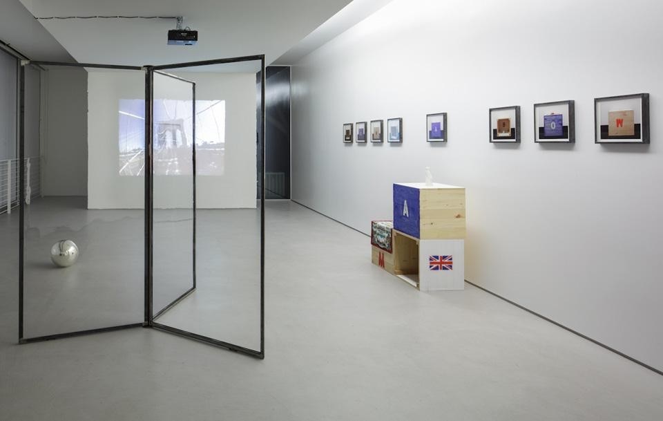 Sonia Leimer & Stephanie Taylor with Barbara Hammer, <em>Bend a Bow </em> installation view at the Mackey Garage Top, MAK Center