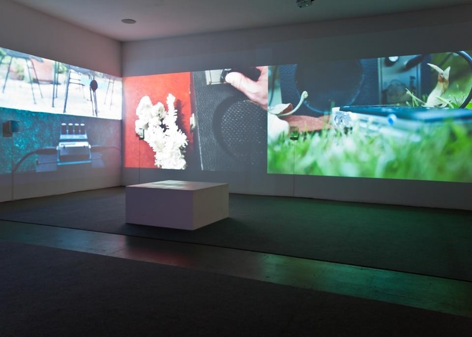 <em>Shells, Bells, Steps and Silences</em>, installation view at the Hollywood LACE Gallery