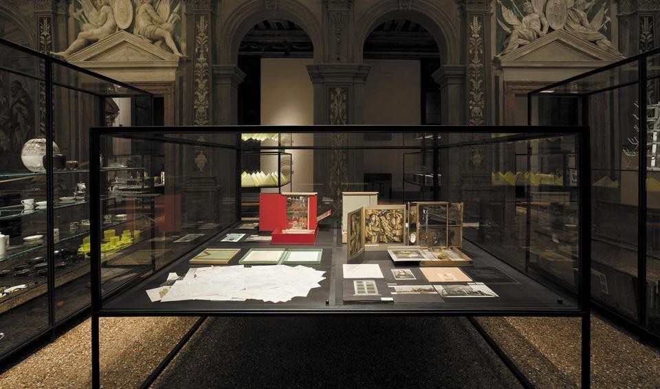 <em>The Small Utopia. Ars Multiplicata</em>, installation view with works by Marcel Duchamp, at the Prada Foundation