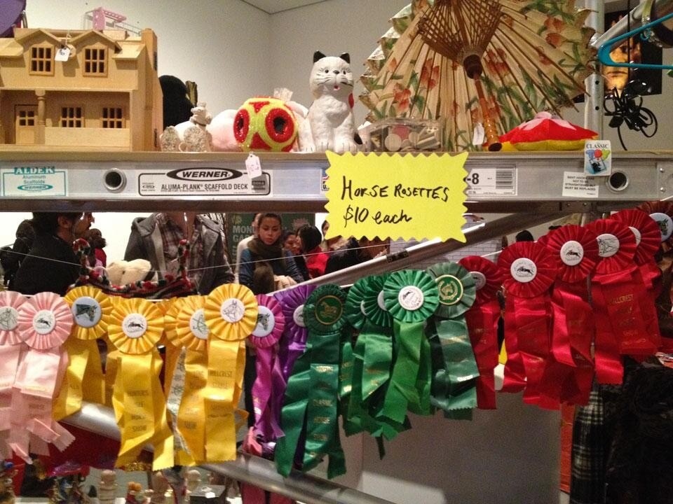 Martha Rosler, <em>Meta-Monumental Garage Sale</em>, installation view at the Museum of Modern Art, New York. Photo by Aileen Kwun