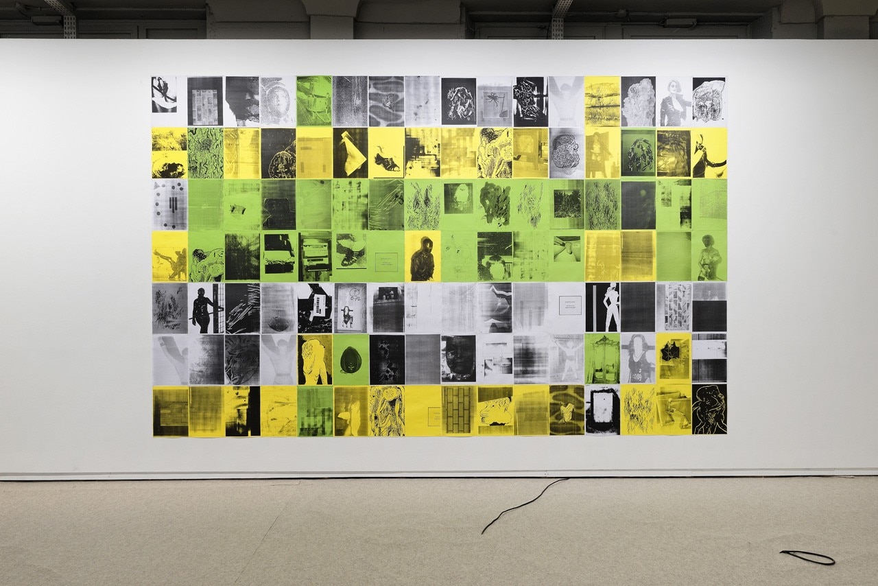 “L’epoca, gli umori, i valori, l’attenzione”, veduta della mostra alla Fondation d'entreprise Ricard