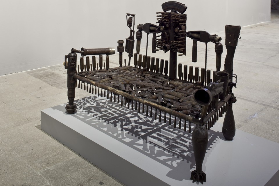Goncalo Mabunda, <i>The Throne of None Slavery</i>, 2014 Goncalo Mabunda, <i>The Throne of None Slavery</i>, 2014