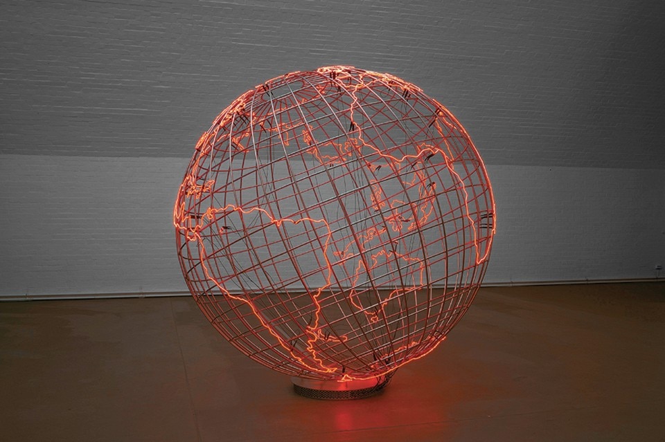 Mona Hatoum, Hot Spot, 2013