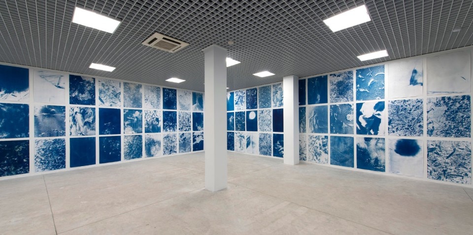 View of the exhibition “Alfredo Pirri. RWD – FWD” at the Nomas Foundation, Rome