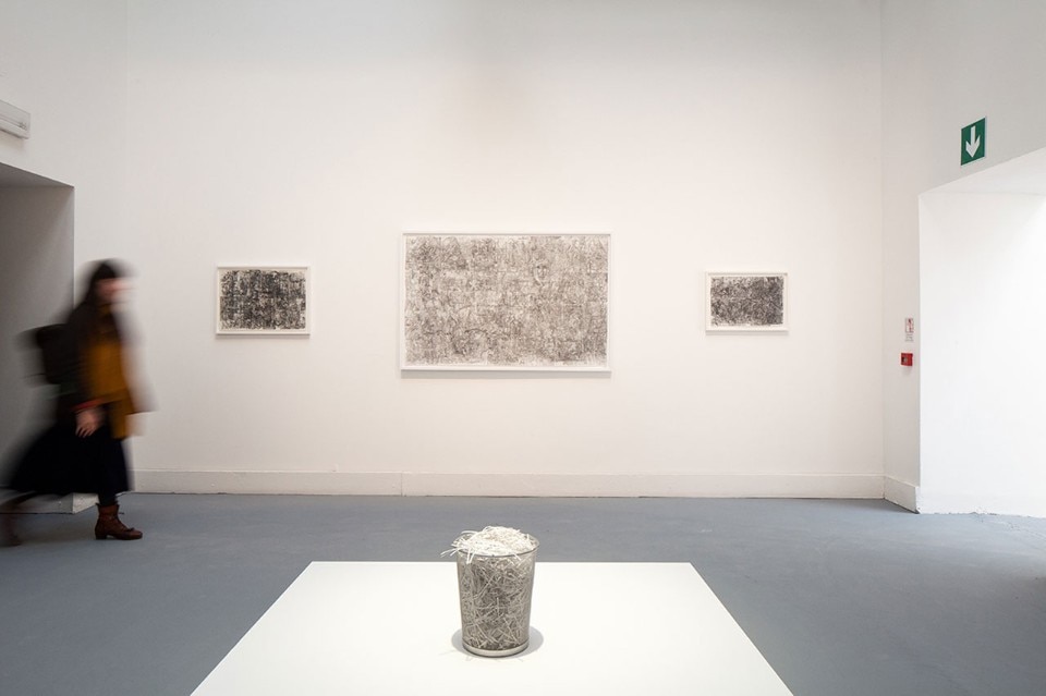 Ciprian Mureșan, <i>Various works</i>, 2012-2016. Pencil and graphite on paper. Photo Francesco Galli