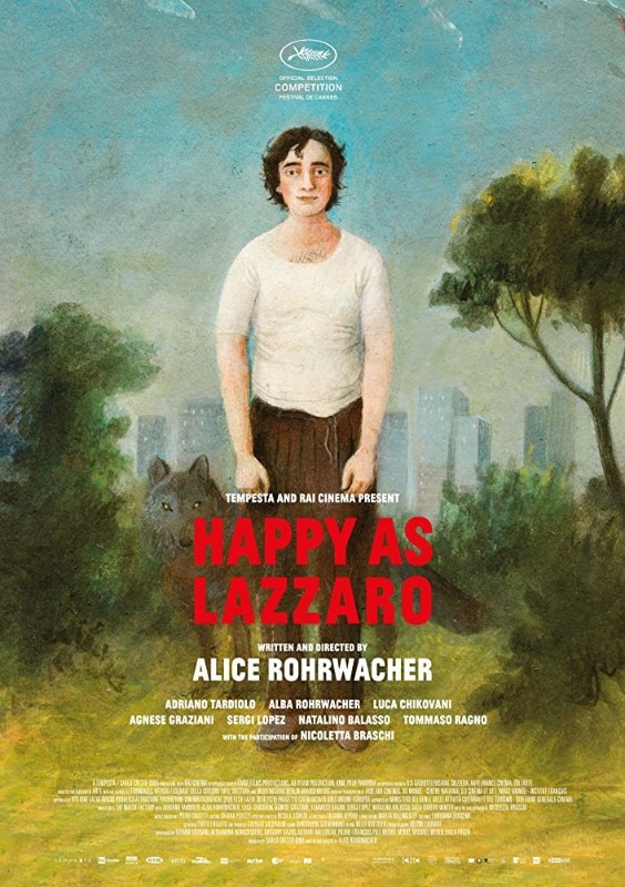 Poster of the film Happy as Lazzaro