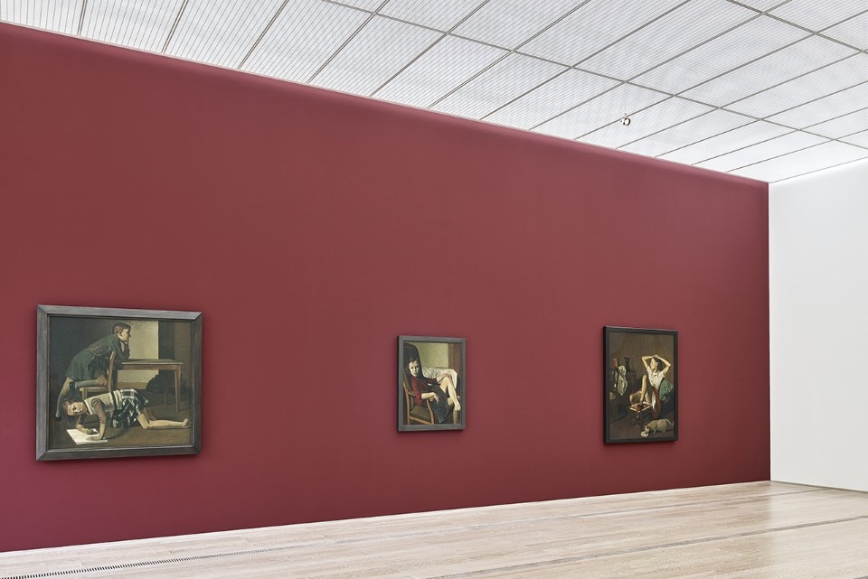 “Balthus”, exhibition view, Fondation Beyeler, Basel, Switzerland, 2018
