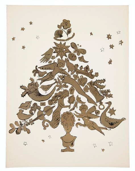 Andy Warhol's forgotten Christmas cards - Domus