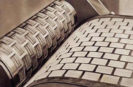 The  industrial production of crackers in Germany, 1930s. Photo Grazia Neri