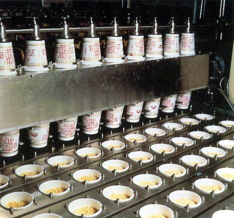 The Noodle industrial production line