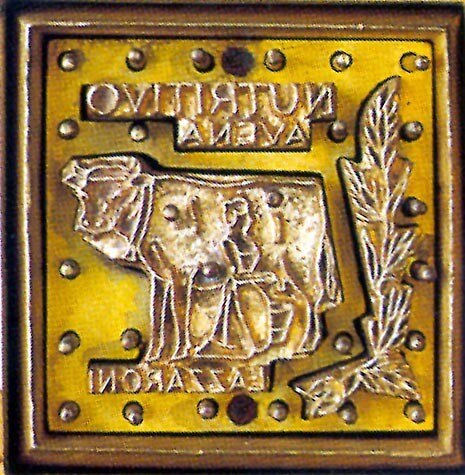 Mould for the production of the oatmeal Nutritivo biscuit. Photo Massimiliano Conte/Studio Di Bello