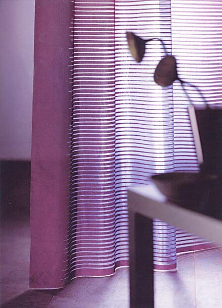 Divine, transparency in stripes in the Innocence series from Kendix