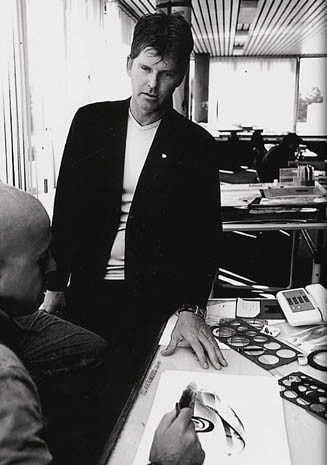 Mike Robinson, head of styling at Lancia