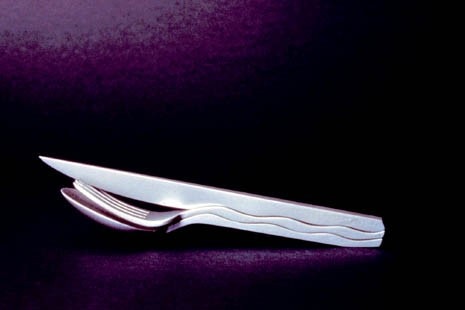 Cutlery designed by Georges Foukas and Anna Matrakidou in 1994