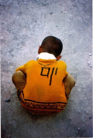 Tibetan child
