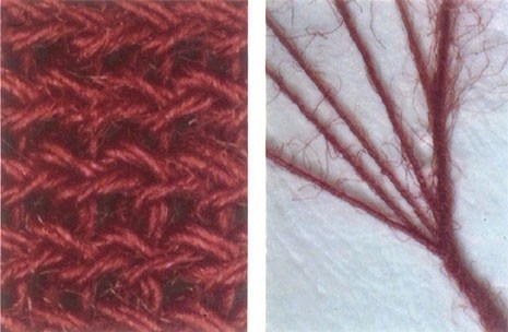 Detail of the High Quality Cotton thread, exhibited at the Museum of Science and Technology in Milan