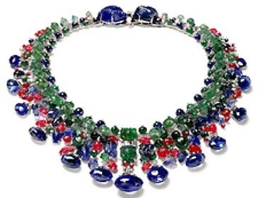 The necklace Tutti i Frutti which belonged to Daisy Fellowes
