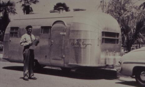 Airstream trailer, US, 1930s
