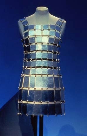 Mini-dress, 1968, French. Design: Paco Rabanne

