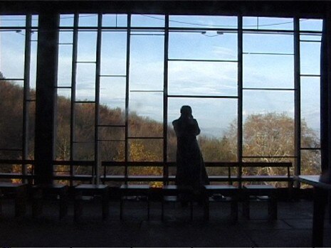 The view of the countryside around from the chapel