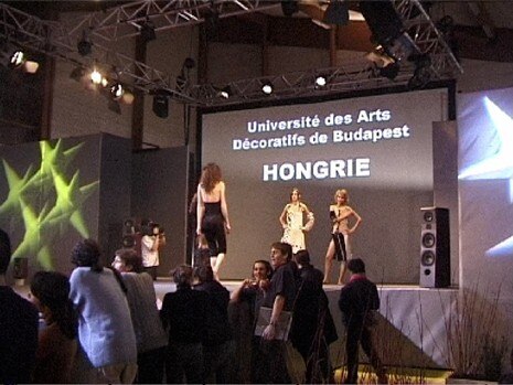 Fashion show organised by a Hungarian university
