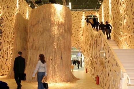 In Cologne, the house by the Campanas, permeated by the smell of wood, natural fibres and vegetables arranged on a long table, was a sensual return to one’s origins