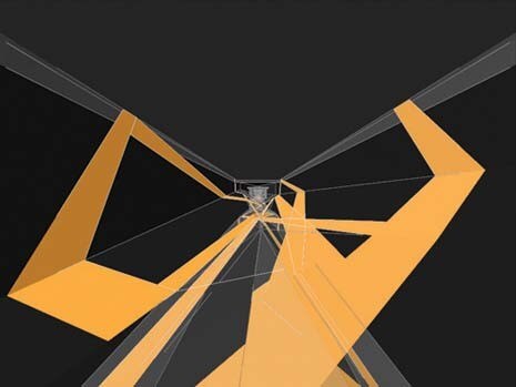 Stills captured from the Breeding Table software as it creates each generation of table