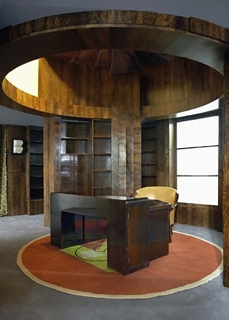 Pierre Chareau, Office-Library for the pavilion of the French Embassy, Exposition Internationale des Arts décoratifs et industriels modernes de Paris en 1925. Musée des Arts décoratifs, Paris. Photo Philippe Chancel 

