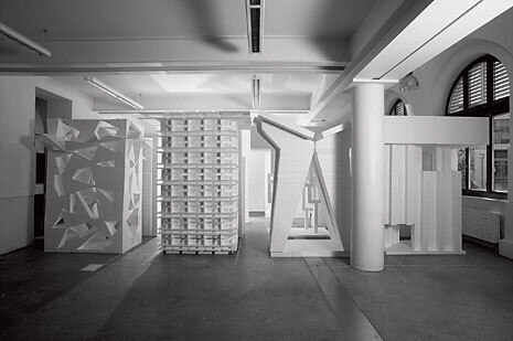 End of year work 2007 for the first year
of the Mendrisio Academy of Architecture
