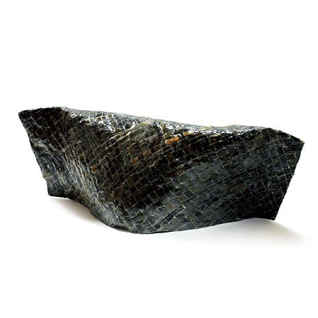 Kombu seaweed and fish glue in
gelatine leaves for the stool by A. Facchin,
N. Andreatta, T. Ferrari, P. Manieri 
