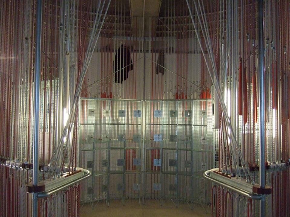 Merry-go-round coat rack, at Museum Boijmans van Beuningen, 2008