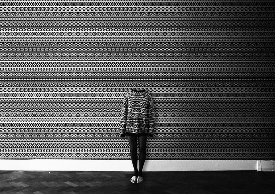 Urban Camouflage Project 06: Knitted Room, 2010 chae young kim
