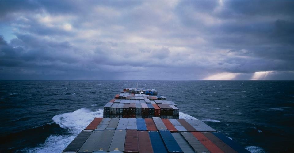 Allan Sekula, Panorama. Mid-Atlantic, Fish Story, c-print, 1993, courtesy Christopher 
Grimes Gallery