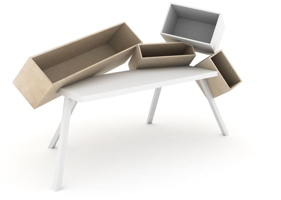 The Overdose desk is selected by www.bulo.be to enter in the carte blanche collection.