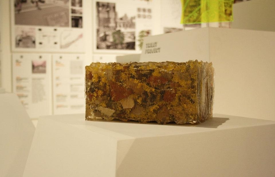 <i>Bacteria Brick.</i> Recycled Building Components (1972). Creative Documentation: Y. Apostolopoulos, T. Gorantonaki, A. Neratzouli, E. Ntafa, I. Thanou <i>Bacteria Brick.</i> Recycled Building Components (1972). Creative Documentation: Y. Apostolopoulos, T. Gorantonaki, A. Neratzouli, E. Ntafa, I. Thanou