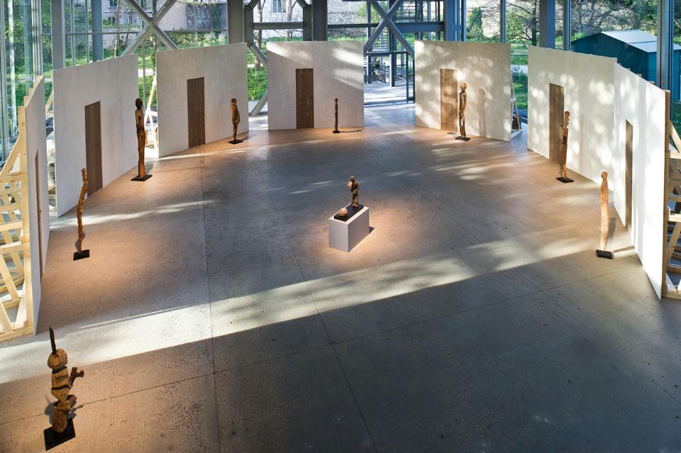 Installation view of <i>Vodun, African Voodoo</i> at the Fondation Cartier (through September 25, 2011)